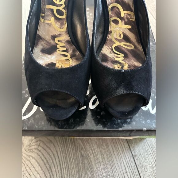 Sam Edelman Penelope black  Lea high heels used - Picture 2 of 8